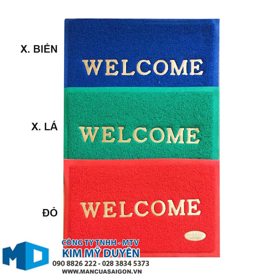 Thảm nhựa welcome kích thước 40cm x 60cm