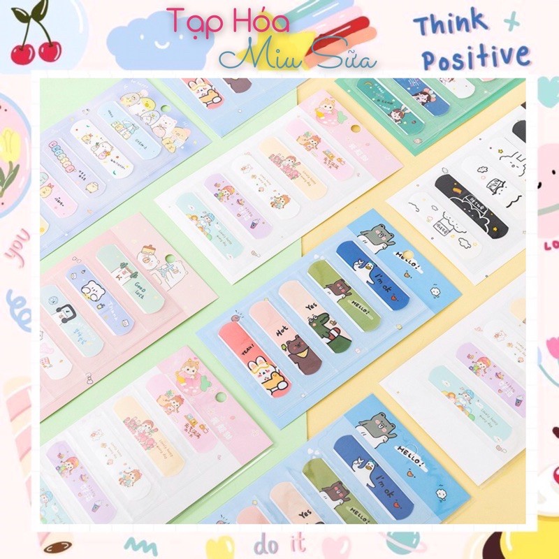 Set Urgo hoạt hình theo chủ đề dễ thương - MiuSua - R - Set urgo