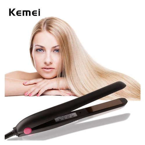 Máy kẹp duỗi thẳng tóc thông dụng mini kemei km - 328