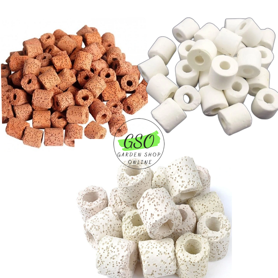 100 gram sứ viên lọc nước hồ cá tép, thuỷ sinh -tạo chỗ trú cho vi sinh nhiều mẫu