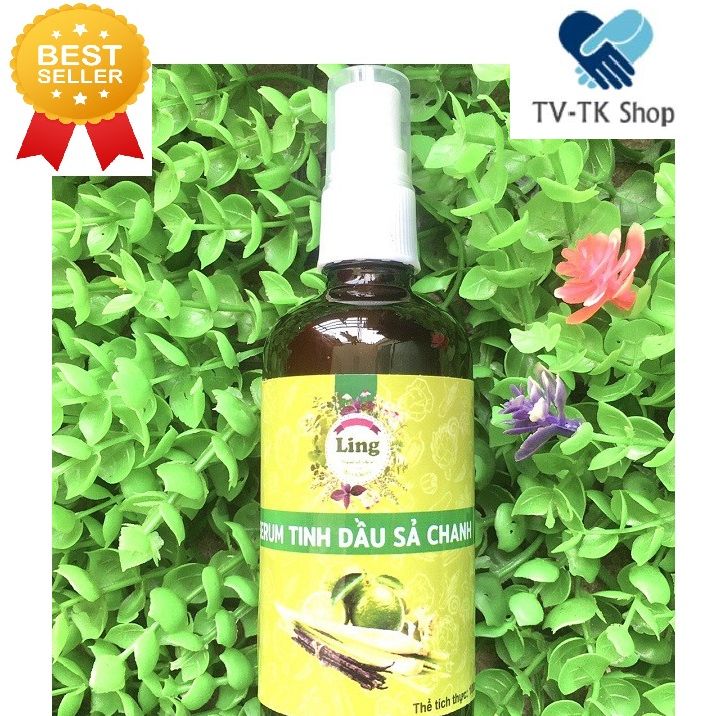 Tinh dầu xịt sả chanh đuổi muỗi khử mùi 100ml - mẫu mới