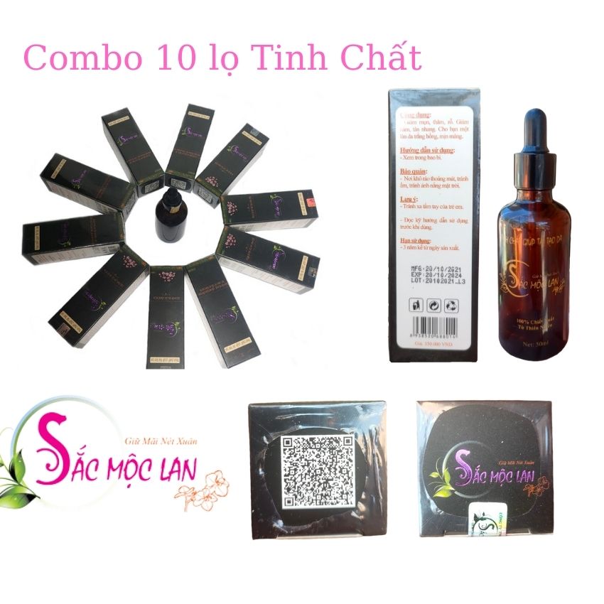Combo 10 lọ sắc mộc lan
