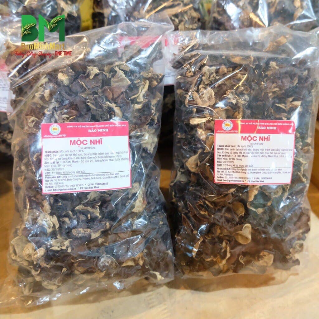 Mộc nhĩ khô 100g