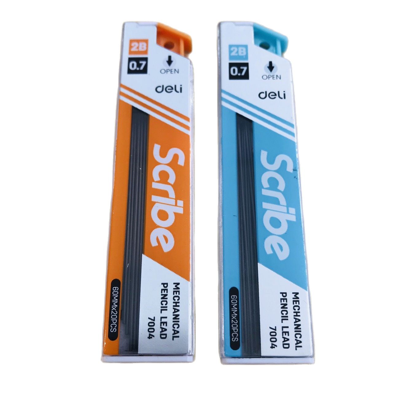 [HCM]2 tép ruột chì kim 2B 0.5 Deli 7004