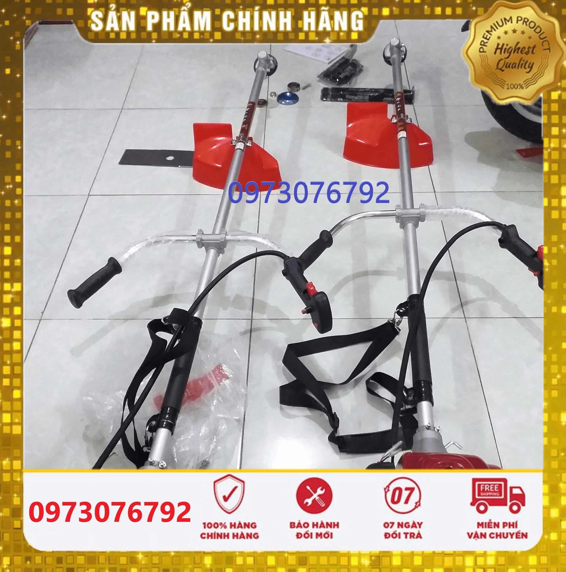 Thanh lý bộ cần cắt cỏ honda gx35 chính hãng