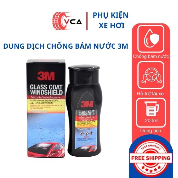 Dung dịch phủ kính chống bám nước 3m