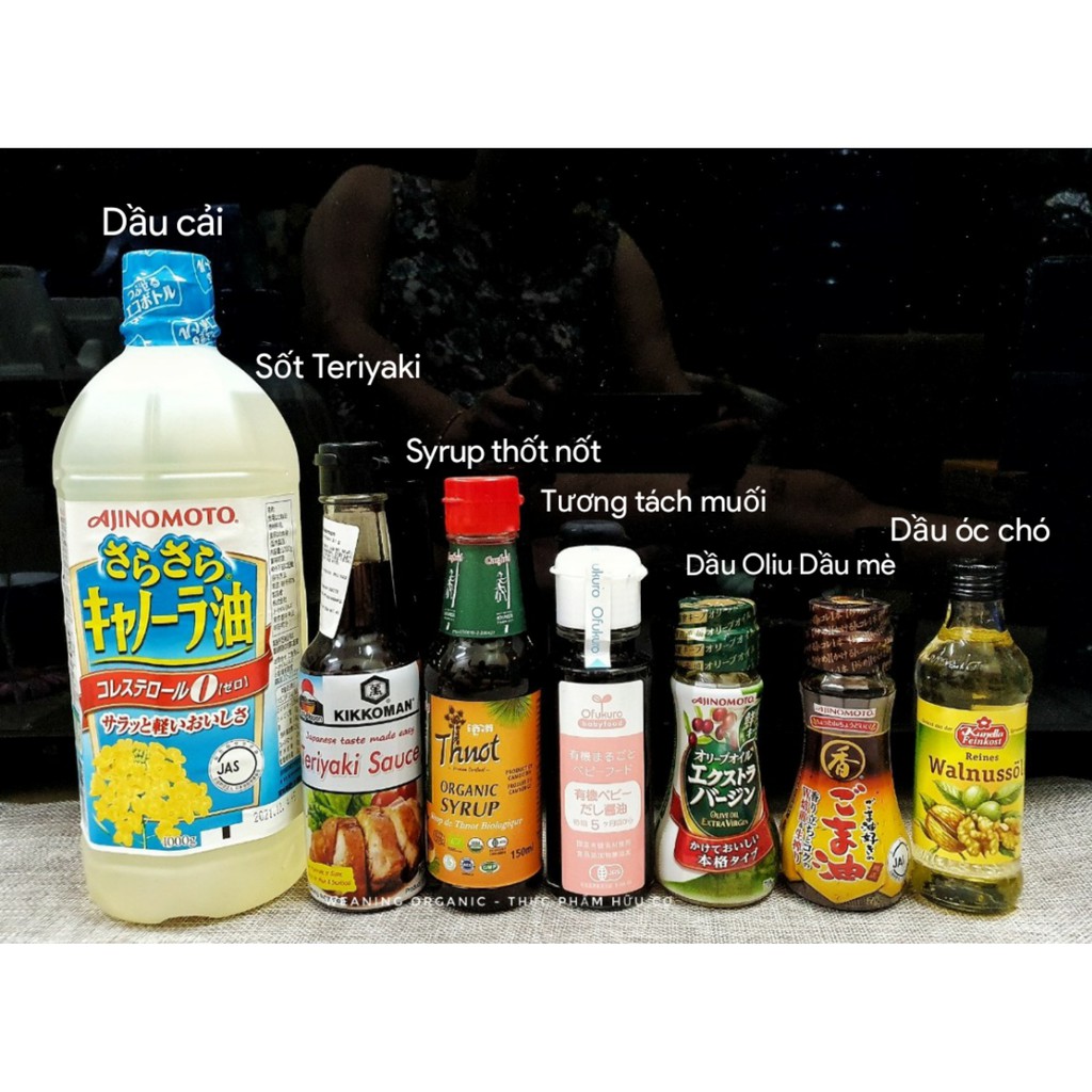 Dầu ăn dặm cho bé từ 6m+