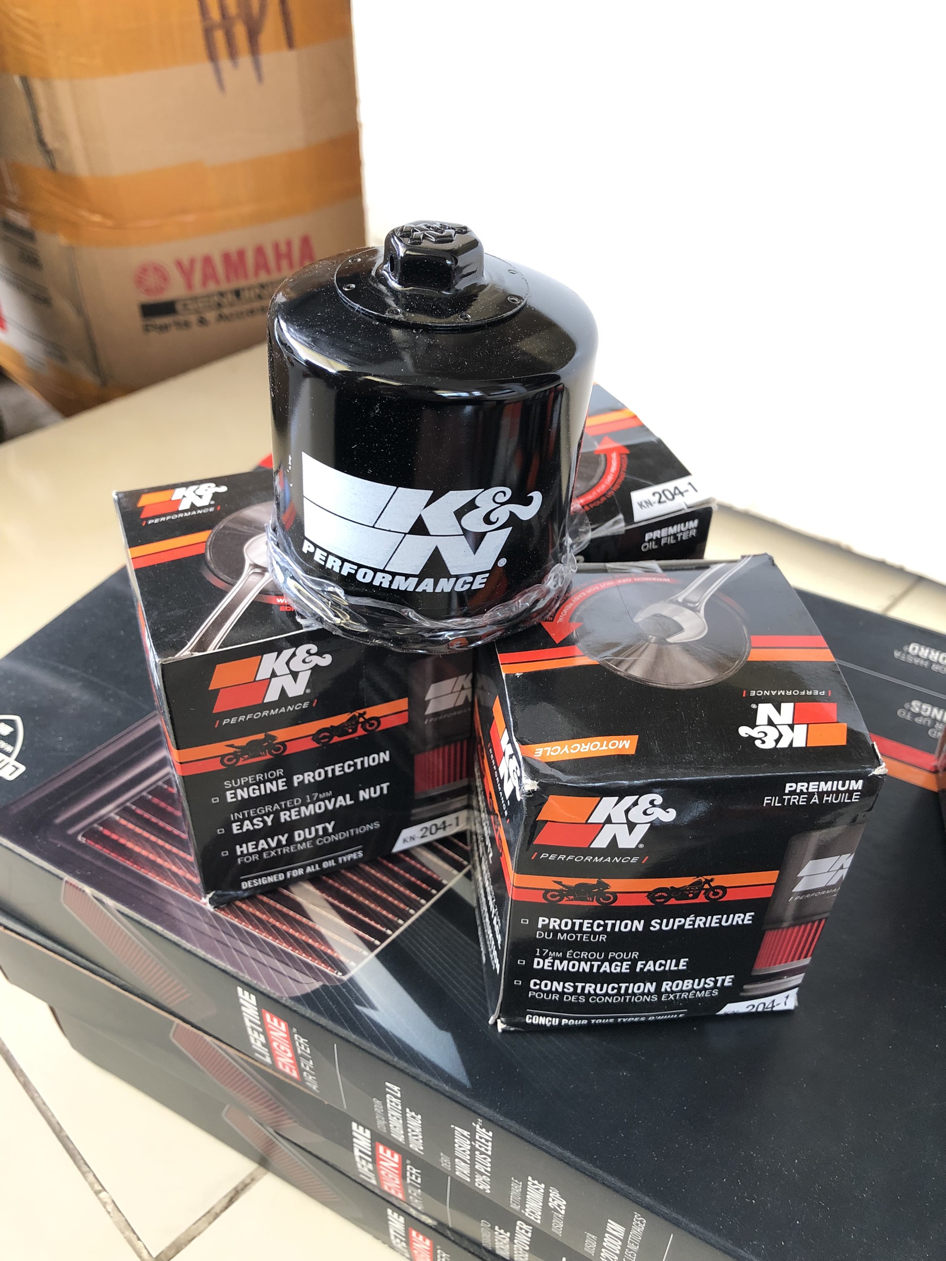 Lọc nhớt kn cho xe sh350i chính hãng