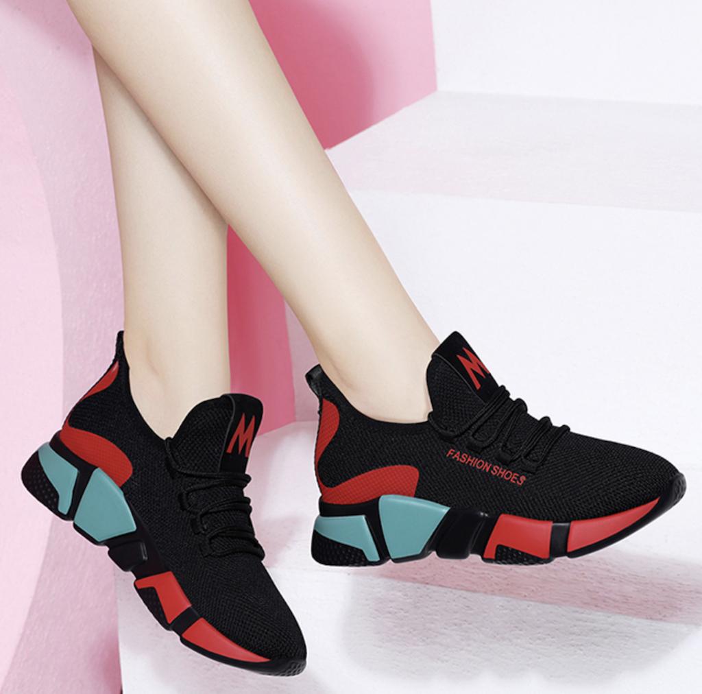 [HCM]Giày thể thao sneaker nữ M ĐẾ 2 MÀU