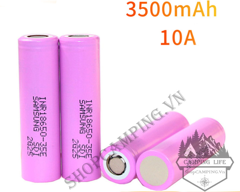 Pin samsung inr18650-35e 3500mah 3.7v - 4.2v