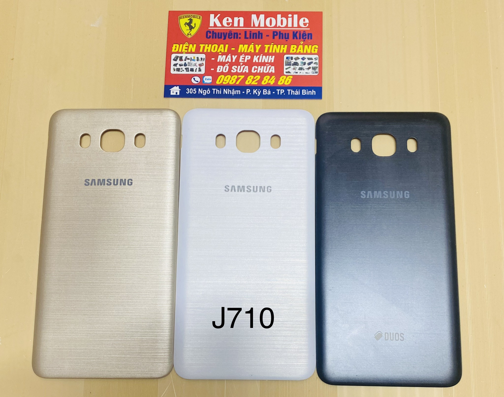 Nắp lưng thay thế cho samsung galaxy j7 2016 / j710, loại1