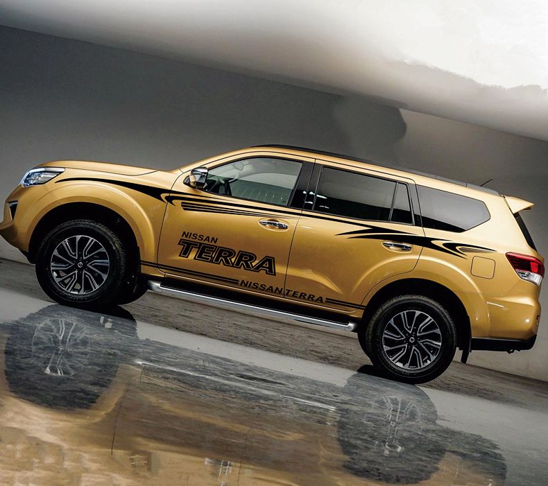 Tem xe Nissan Terra thể thao ms01