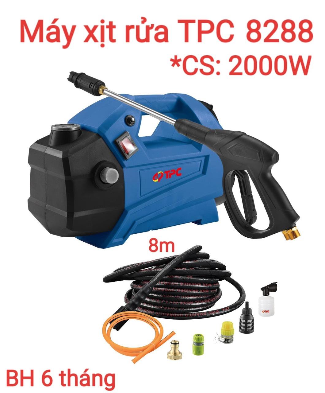 Máy xịt rửa 2000w tpc 8288