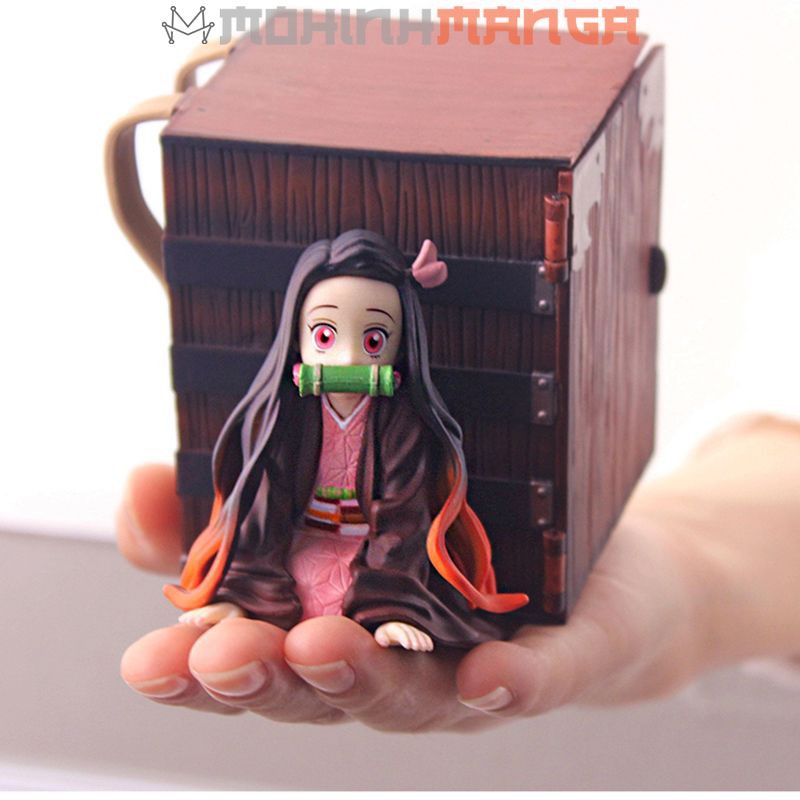 CÓ QUÀ Mô hình Nezuko Kamado figure Kimetsu no Yaiba Thanh Gươm Diệt Quỷ Cứu Nhân Tanjirou