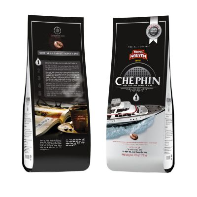 [HCM]Cà phê Trung Nguyên Chế Phin 1, coffee gói 500g. Vị đậm đà.
