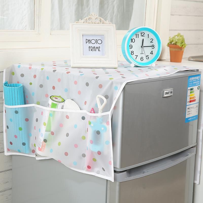 Tấm phủ tủ lạnh tiện ích thông minh nhiều mẫu hình, Tấm khăn phủ tủ lạnh cao cấp, Tấm phủ tủ lạnh có túi, Tấm phủ tủ lạnh chống bụi, Miếng lót tủ lạnh