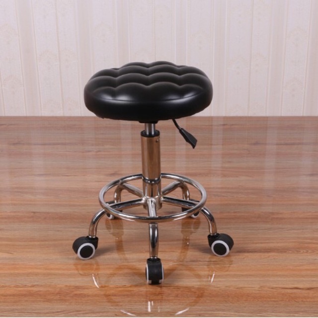Ghế có múi dùng cho spa phun xăm thẩm mỹ viện - Ghế xoay nâng hạ cho spa, phun xăm mặt múi - Ghế Xoay Chân Lốc Có Bánh Xe,Nâng Hạ Cao Thấp Dùng Trong Spa, Phun Xăm, Tmv - Ghế Soay Múi - Ghế Múi Xoay Inox Cho Spa
