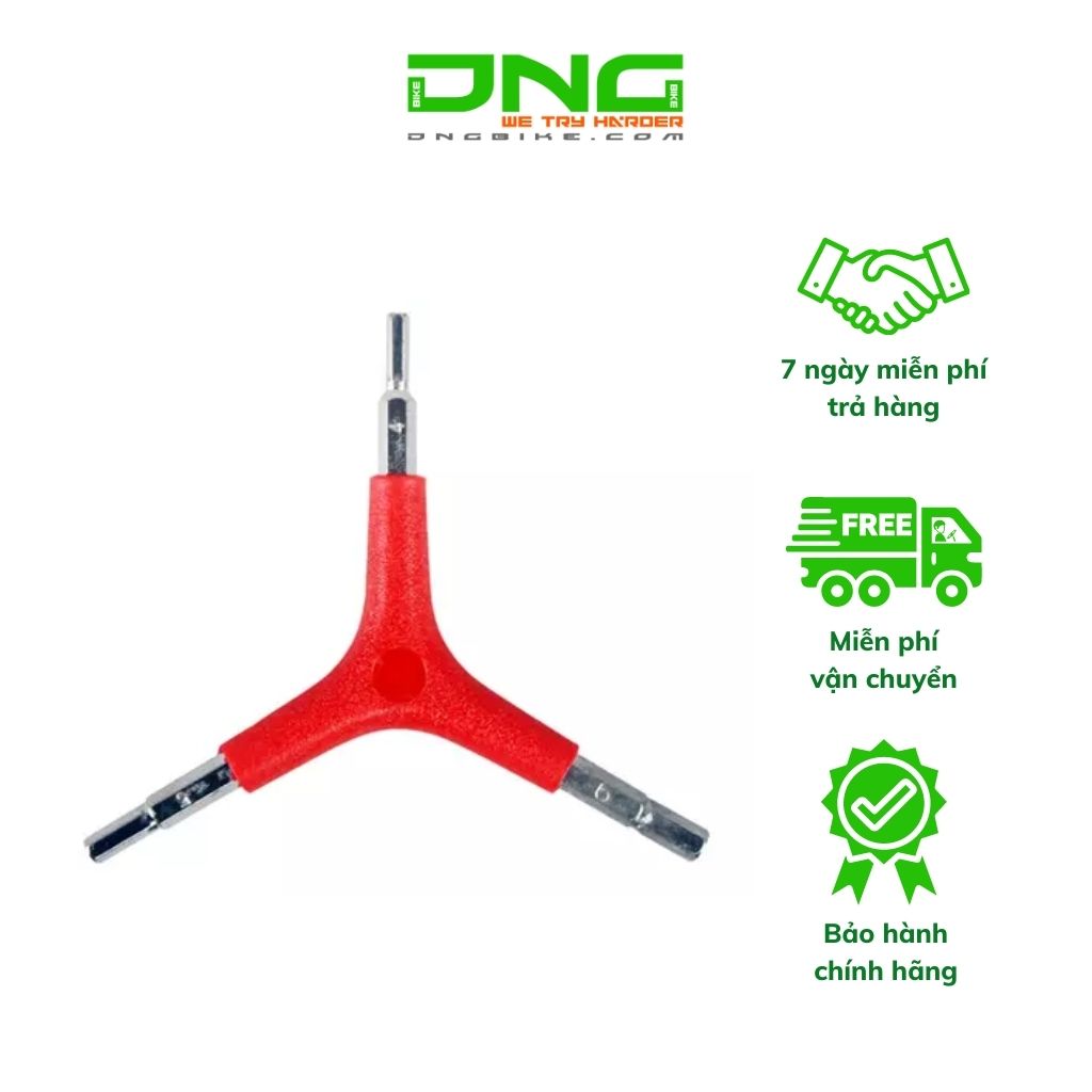 Lục giác xe đạp 3 chấu 4mm 5mm 6mm