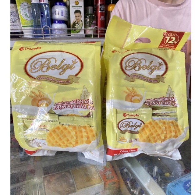 Bánh trứng sữa belgi 18 gói 250g