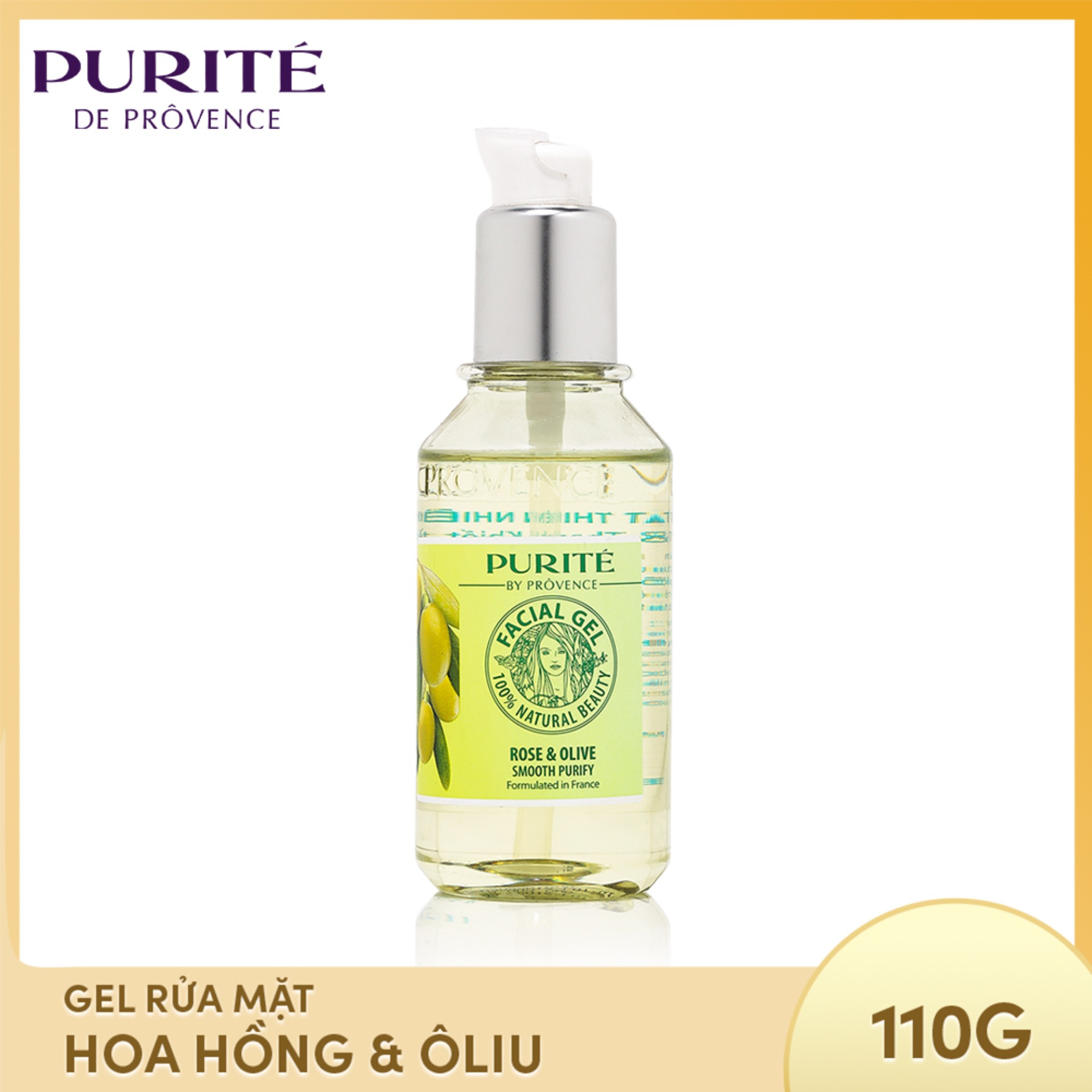 Gel rửa mặt purité 110g