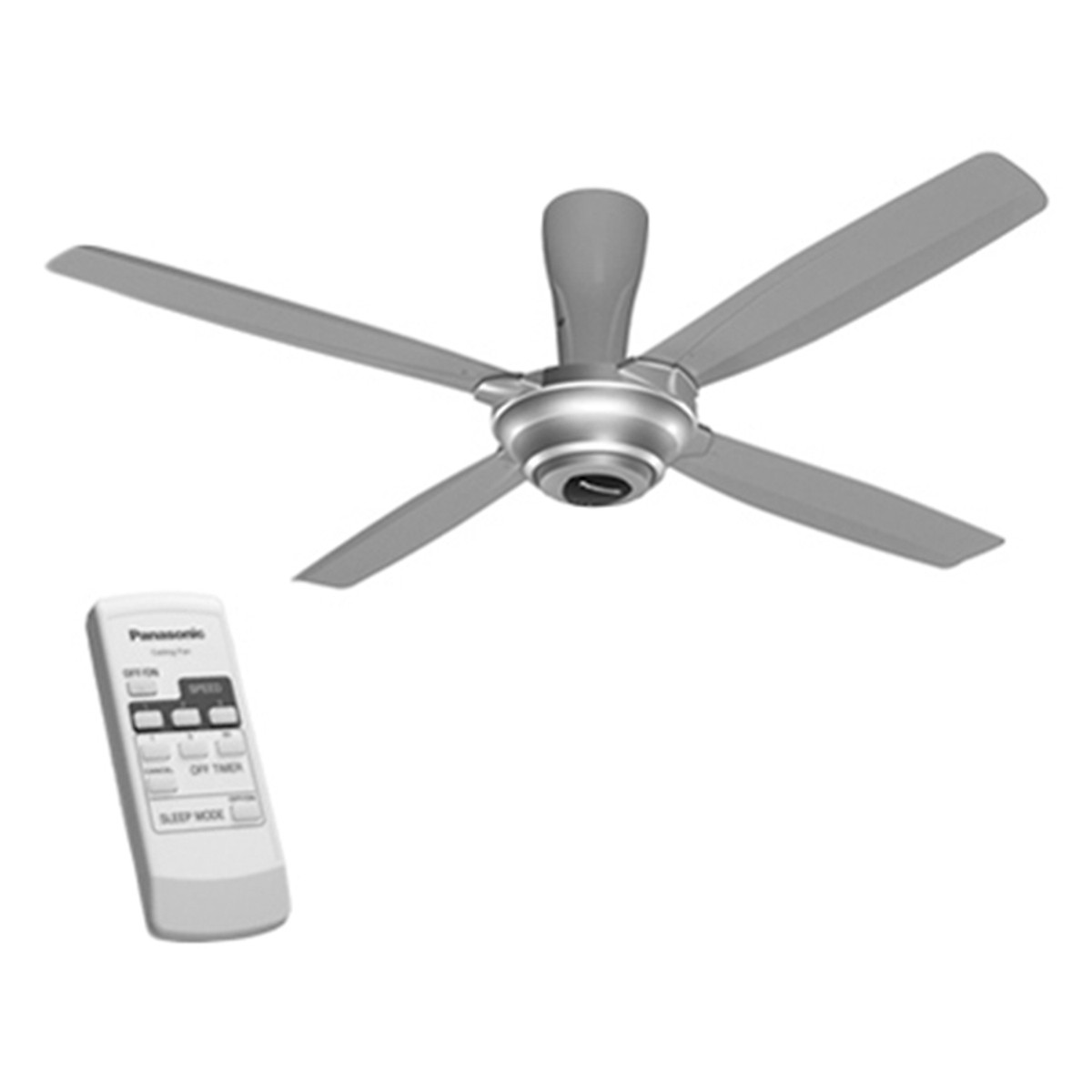 Quạt trần 4 cánh panasonic f-56mpg-s - hàng chính hãng