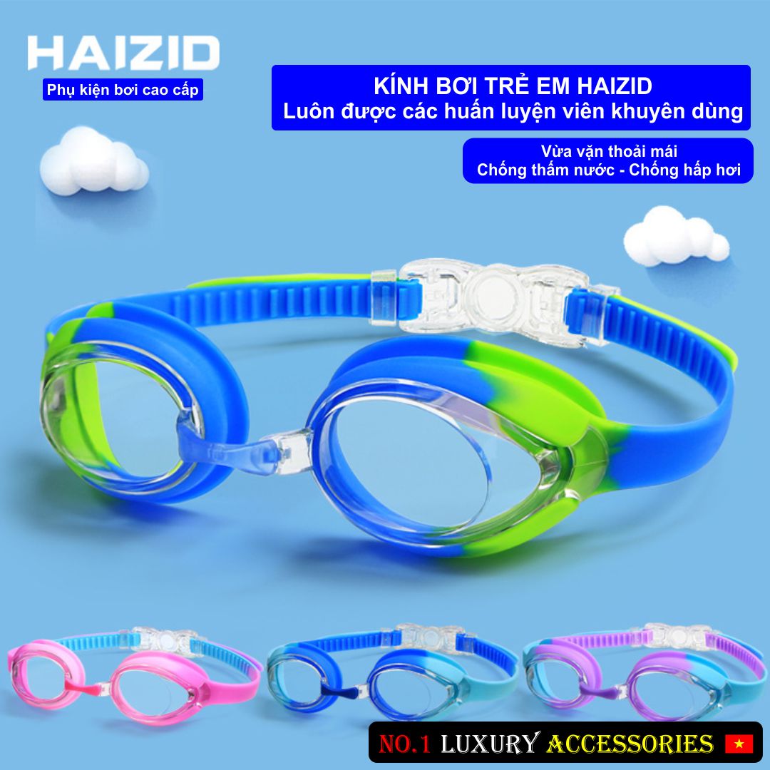 Kính bơi trẻ em cao cấp chính hãng haizid