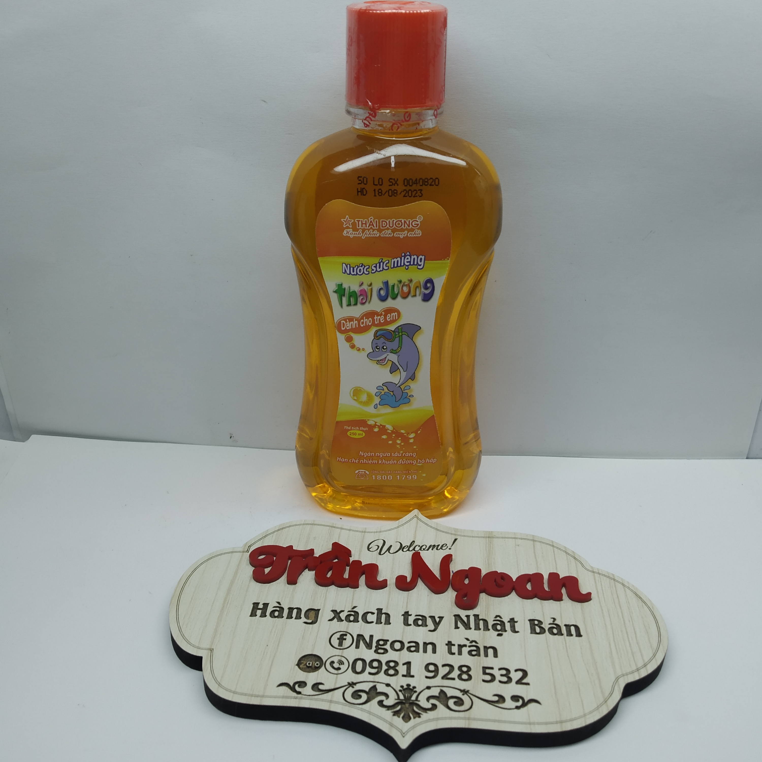 Nước súc miệng thái dương trẻ em - chai 250ml