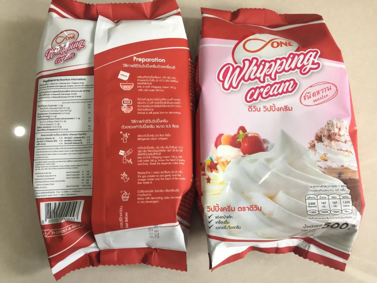 Bột whipping cream Thái Lan 500g