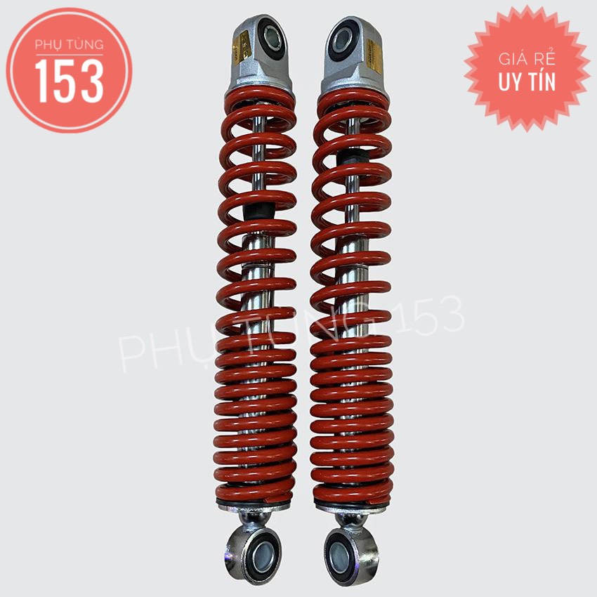 Phuộc sau xe Sirius (Đỏ) hiệu KAIFA - PHỤ TÙNG 153