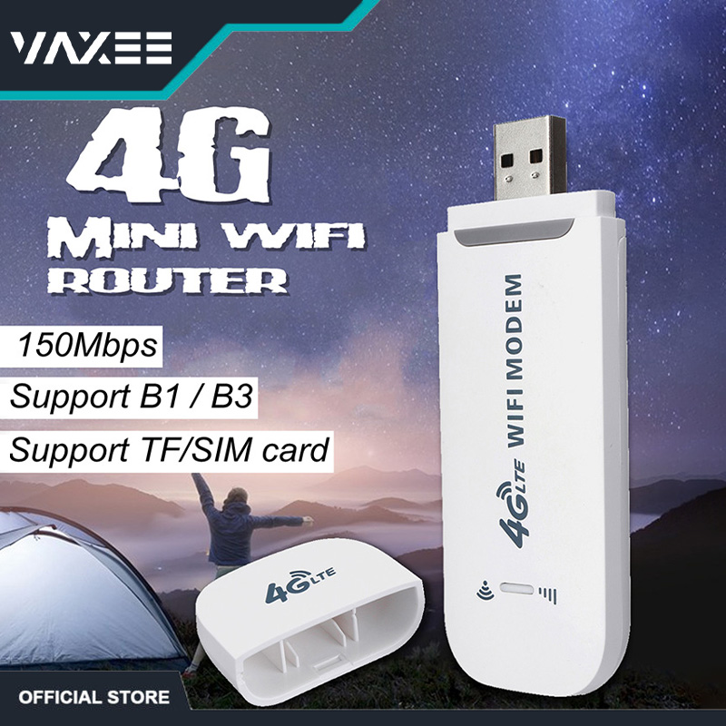 Bộ phát wifi di động 4g lắp sim, router wifi 4g dongle lte modem - sử dụng cho sim mobi vina 4g