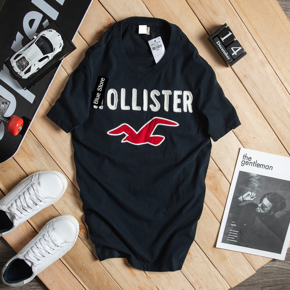 Áo thun Hollister Navy Classic