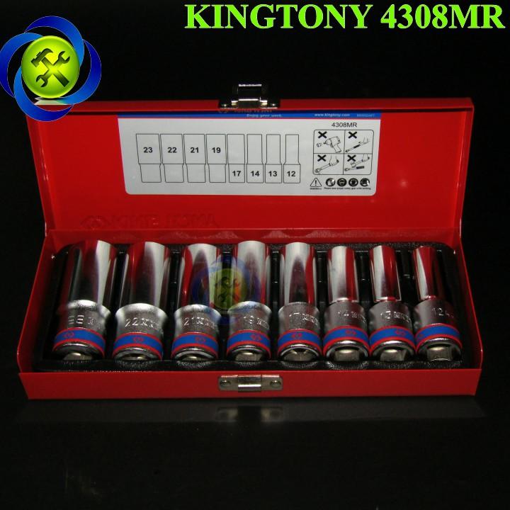 Bộ tuýp 8 chi tiết kingtony 4308mr loại 1/2