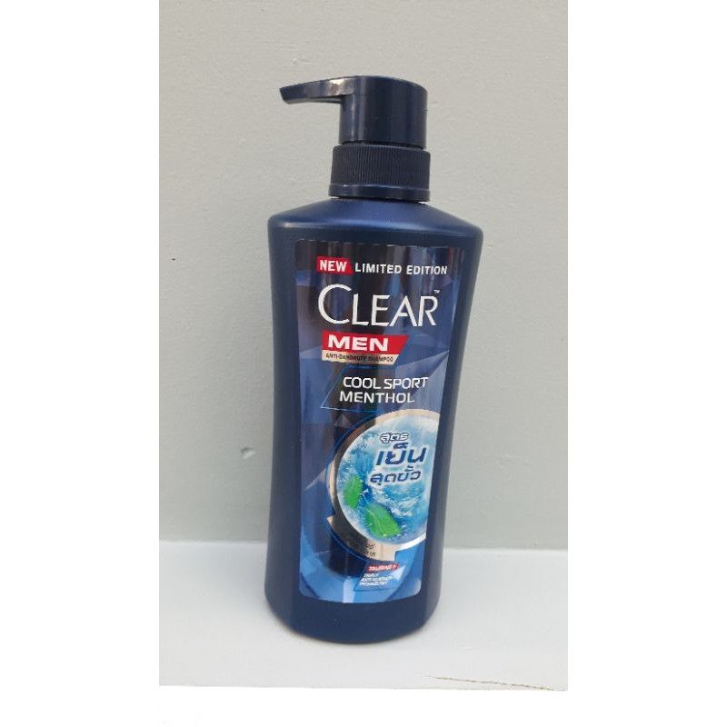 Dầu gội Clear Men 2021 cho Nam giới hết sạch gàu - Chính hãng Thái Lan 450ml