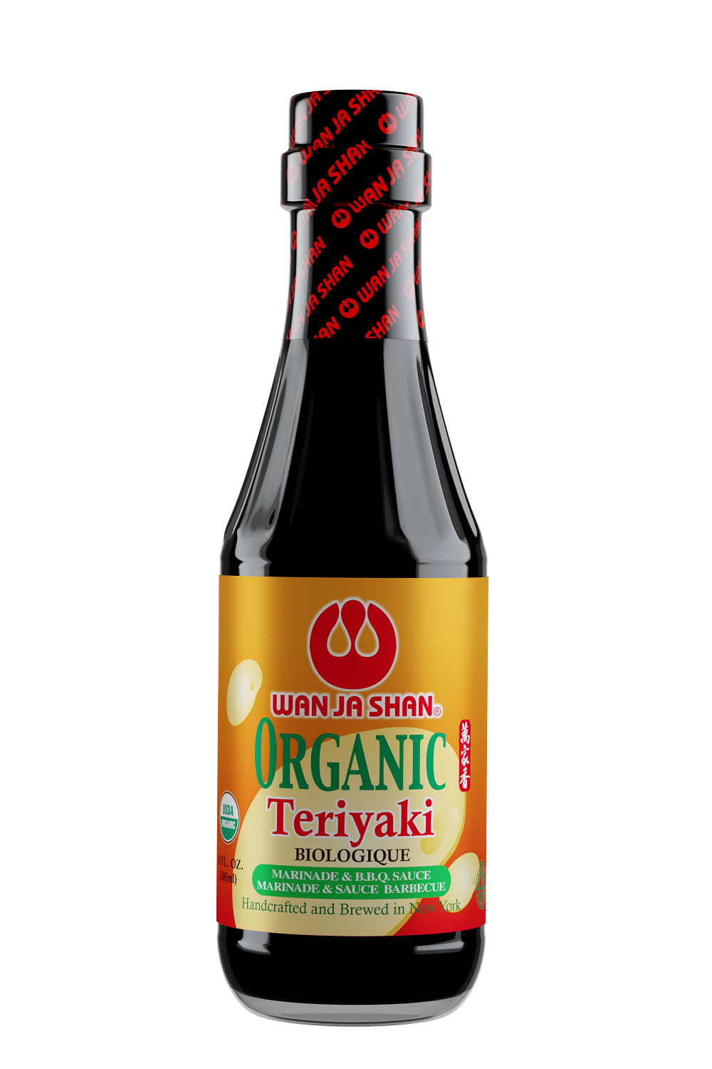 Nước Sốt Teriyaki Hữu Cơ Wan Ja Shan (300ml)