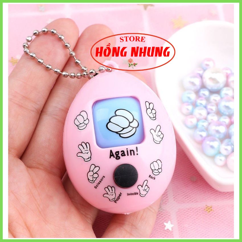 Móc khóa quả trứng dùng để chơi trò oẳn tù tì quen thuộc vô cùng độc đáo