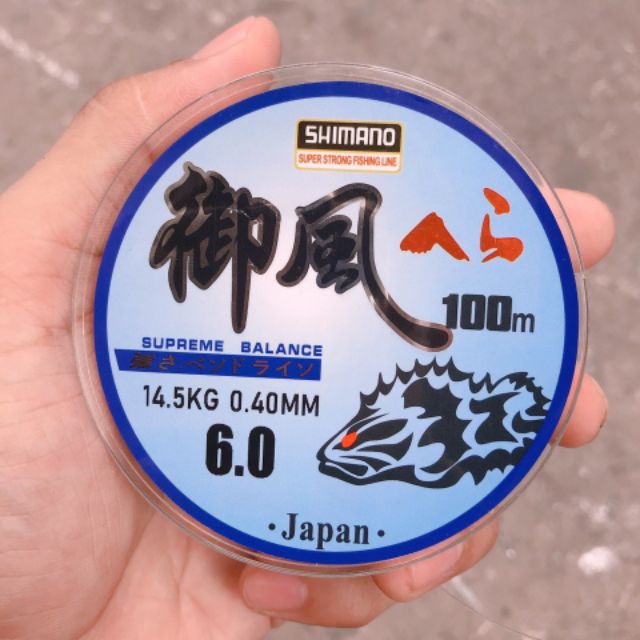 Xả hàng Cước Câu Cá Siêu bền shimano đủ size