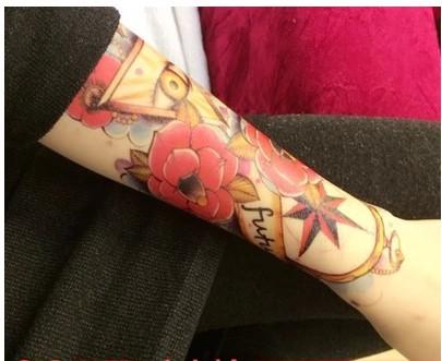 HÌNH XĂM DÁN HOA VĂN KÍCH THƯỚC 15 x 21 CM