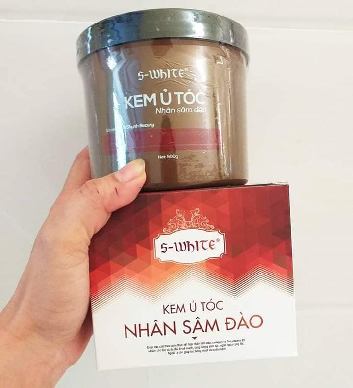 Kem u toc nhan sam dao chinh hang