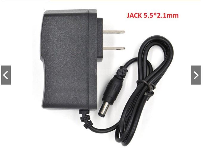 Nguồn adapter 6v 1a jack dc