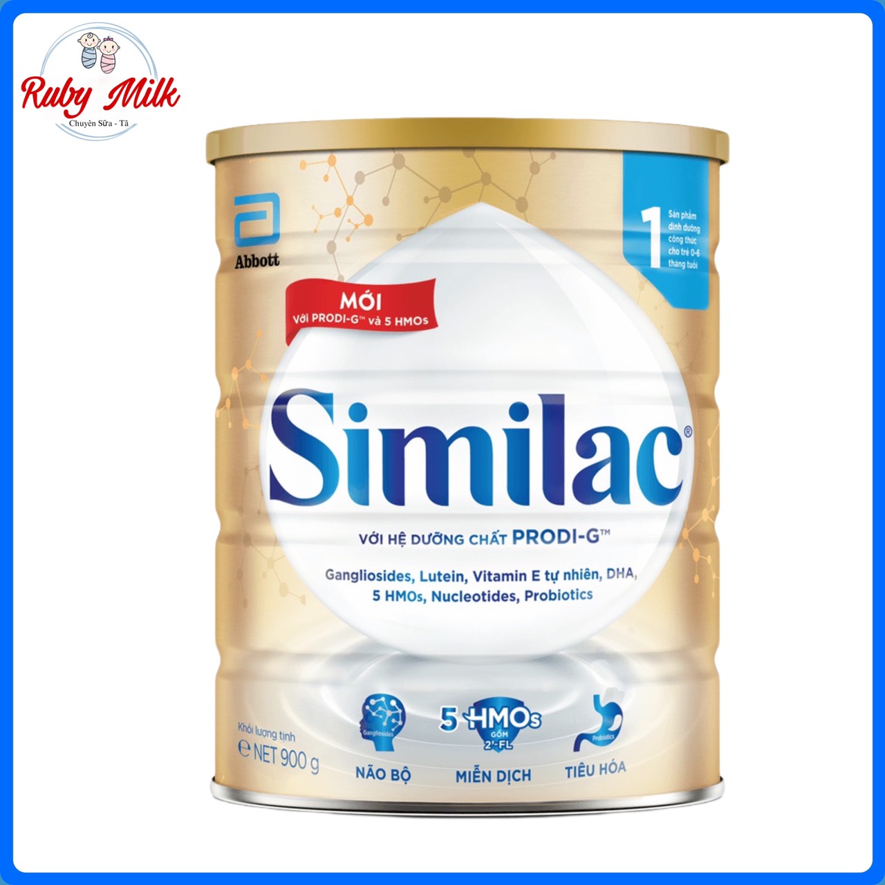 Sữa bột similac 5g số 1 lon 900g