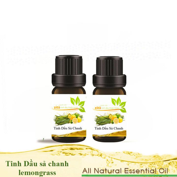 Combo 2 Chai Tinh dầu sả chanh zito - tinh dầu nguyên chất xông phòng