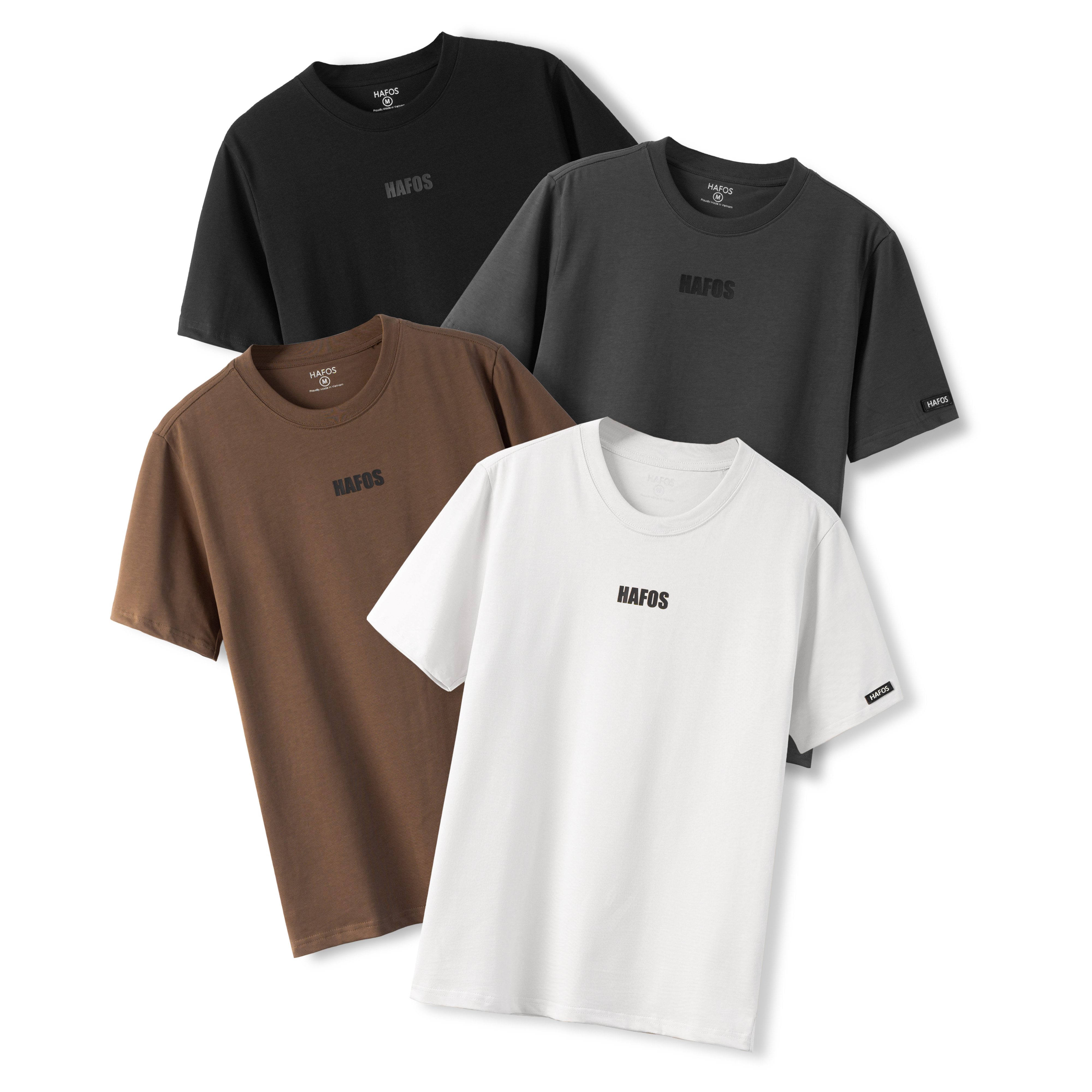Áo thun unisex HAFOS DEV form oversize dành cho nam nữ