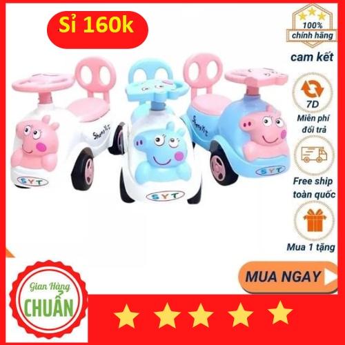 Xe chòi chân heo peppa, xe chòi chân thỏ cute cho bé yêu.