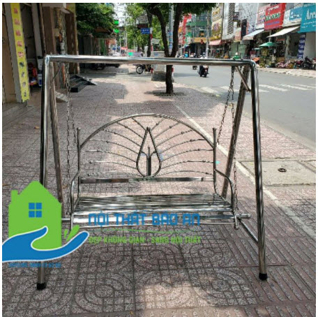 [HCM]Xích đu inox sân vườn 1M2