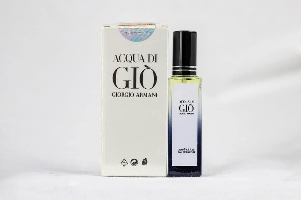 Nước hoa mini pháp hparfum acquadi giò nam dạng xịt 25ml
