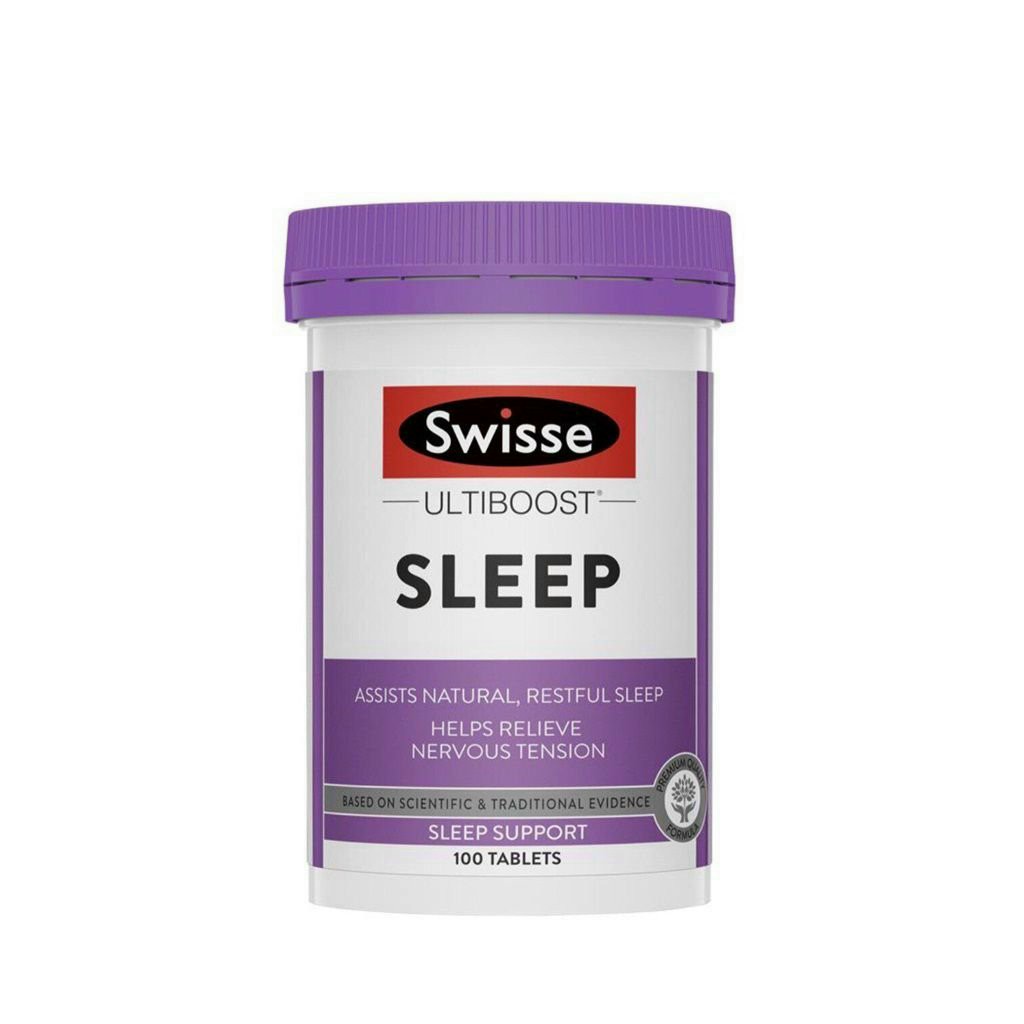 Viên uống hỗ trợ giảm mất ngủ, giúp ngủ ngon Swisse ultiboost sleep