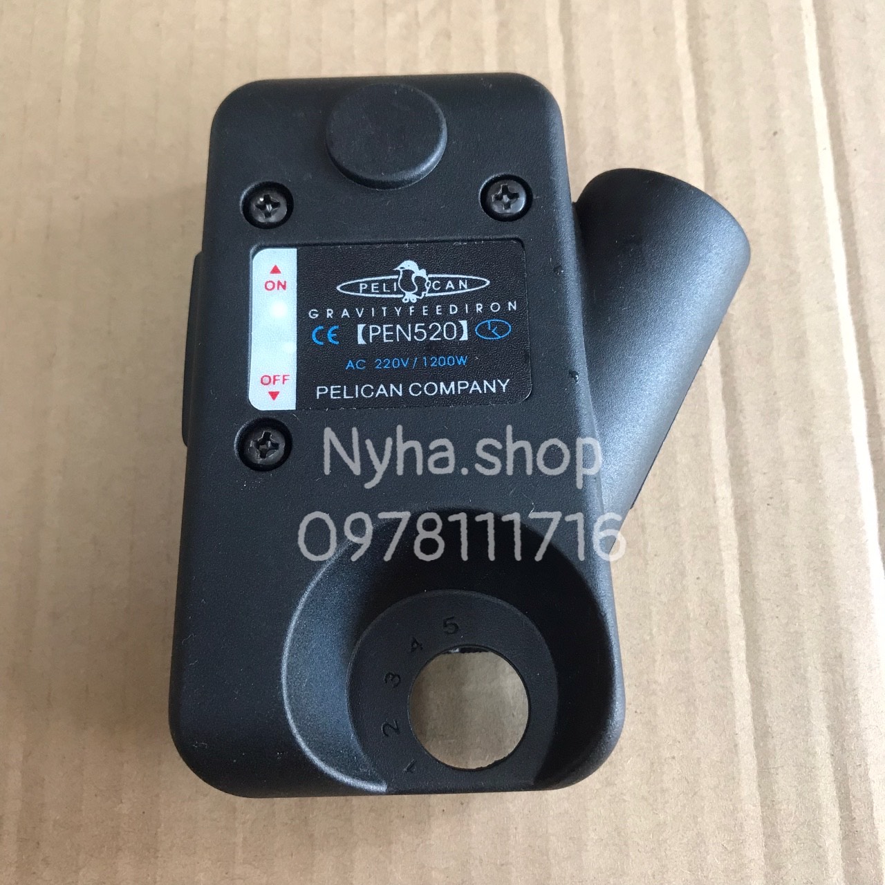 Vỏ thay thế bàn ủi hỏi nước pen520