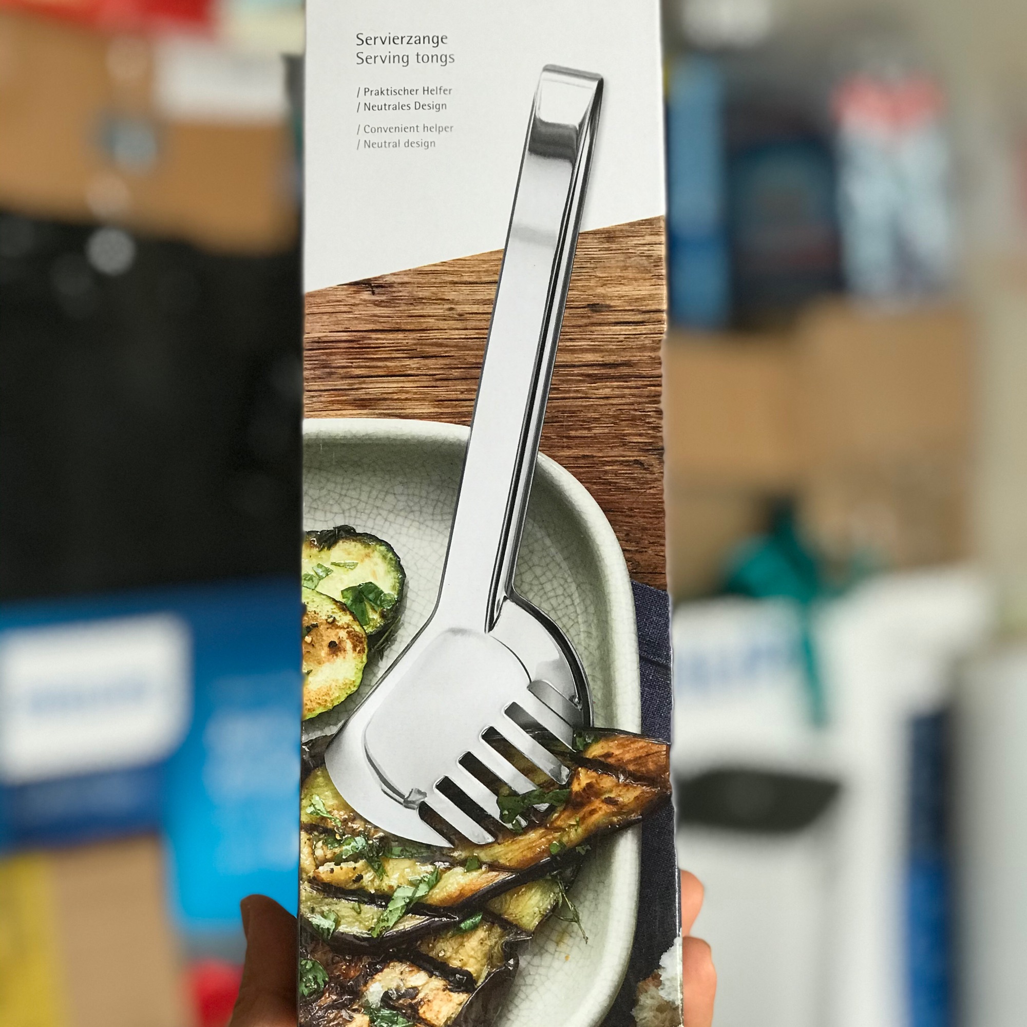 DỤNG CỤ GẮP THỨC ĂN WMF BISTRO PASTA TONGS (Đức)