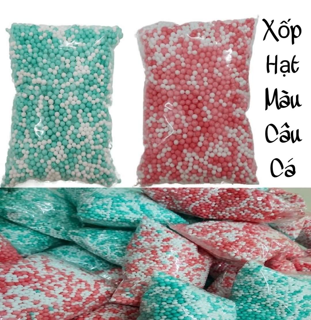 Xốp hạt câu cá, câu lancer , trang trí hộp quà... - đồ câu dhs