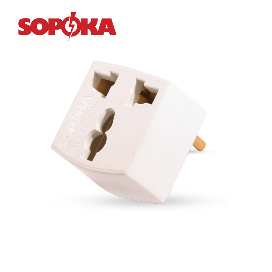 Đầu nối đa năng chịu nhiệt P7 đổi 3 chấu sang 2 chấu Sopoka